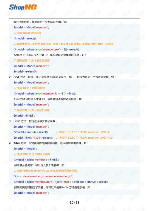 shopncb2b2c开发文档 php文档类资源 csdn下载